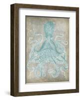 Spa Octopus I-Jennifer Goldberger-Framed Art Print