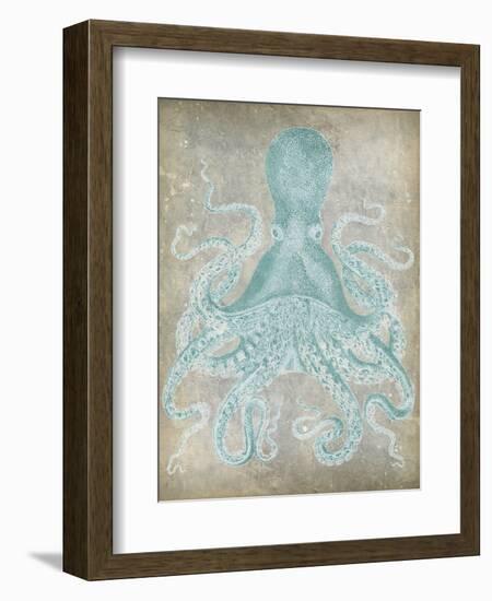 Spa Octopus I-Jennifer Goldberger-Framed Art Print