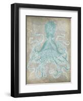 Spa Octopus I-Jennifer Goldberger-Framed Art Print