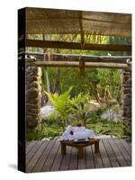 Spa, Pearl Beach Resort, Bora-Bora, Leeward Group, Society Islands, French Polynesia-Sergio Pitamitz-Stretched Canvas