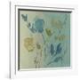 Spa & Sage Bouquet I-Jennifer Goldberger-Framed Art Print