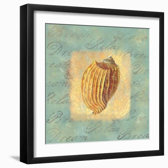 Spa Sea Shell I-null-Framed Giclee Print