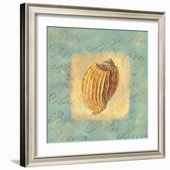 Spa Sea Shell I-null-Framed Giclee Print