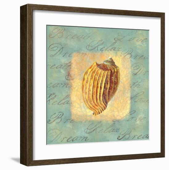 Spa Sea Shell I-null-Framed Giclee Print