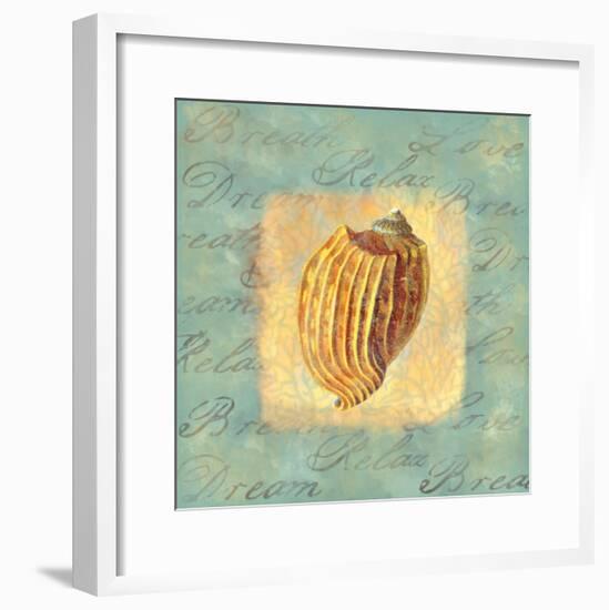 Spa Sea Shell I-null-Framed Giclee Print