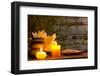 Spa Still Life with Aromatic Candles-Kesu01-Framed Photographic Print