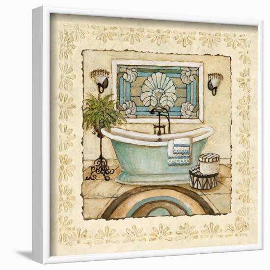 Spa Vacation I-Charlene Winter Olson-Framed Art Print