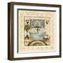 Spa Vacation I-Charlene Winter Olson-Framed Art Print