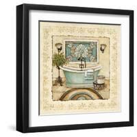 Spa Vacation I-Charlene Winter Olson-Framed Art Print