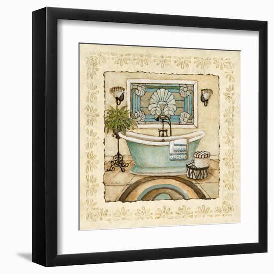 Spa Vacation I-Charlene Winter Olson-Framed Art Print