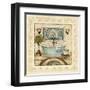 Spa Vacation I-Charlene Winter Olson-Framed Art Print