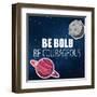 Space 3-Kimberly Allen-Framed Art Print