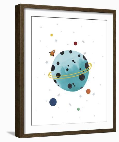 Space Adventure-Archie Stone-Framed Giclee Print