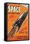Space Adventure-Rocket 68-Framed Stretched Canvas