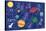 Space and Planets-Elizabeth Caldwell-Stretched Canvas