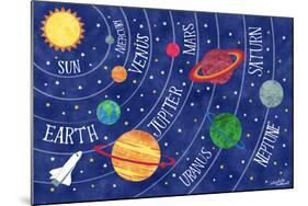 Space and Planets-Elizabeth Caldwell-Mounted Giclee Print