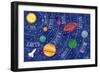 Space and Planets-Elizabeth Caldwell-Framed Premium Giclee Print