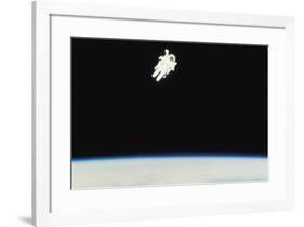 Space Astronaut 1984-null-Framed Giclee Print