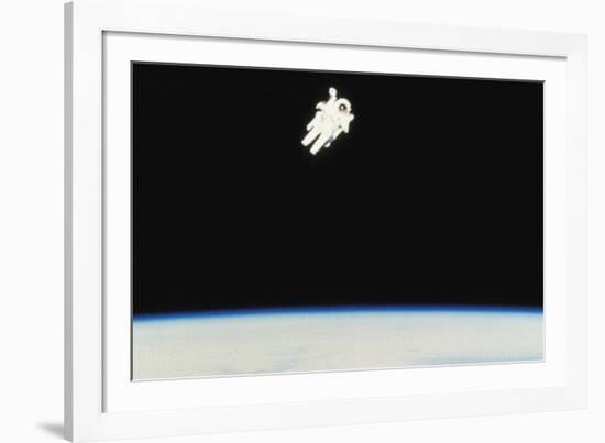 Space Astronaut 1984-null-Framed Giclee Print