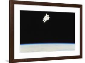 Space Astronaut 1984-null-Framed Giclee Print