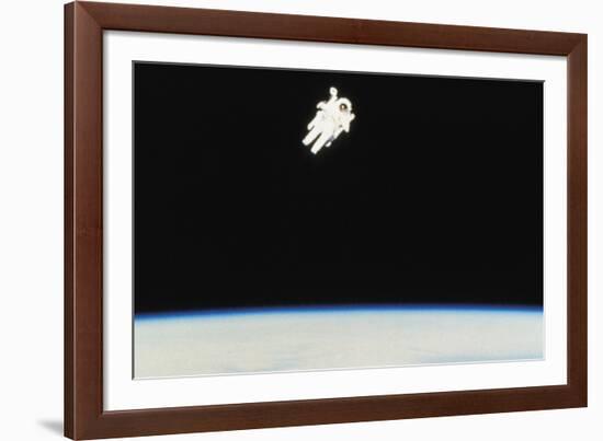 Space Astronaut 1984-null-Framed Giclee Print