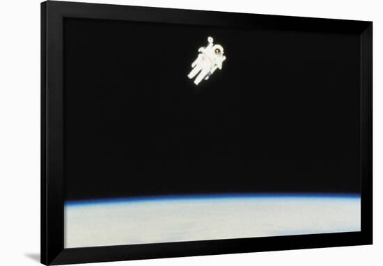 Space Astronaut 1984-null-Framed Giclee Print