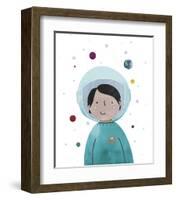 Space Cadet-Archie Stone-Framed Art Print