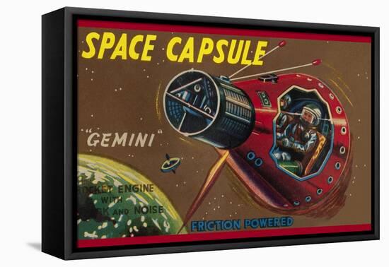 Space Capsule Gemini-null-Framed Stretched Canvas