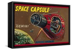 Space Capsule Gemini-null-Framed Stretched Canvas