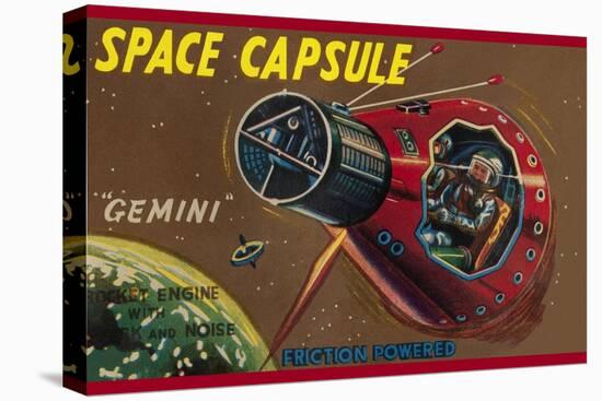 Space Capsule Gemini-null-Stretched Canvas