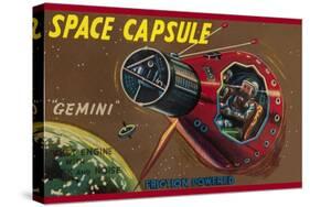 Space Capsule Gemini-null-Stretched Canvas