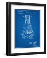 Space Capsule, Space Shuttle Patent-null-Framed Art Print