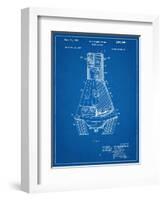 Space Capsule, Space Shuttle Patent-null-Framed Art Print