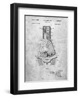 Space Capsule, Space Shuttle Patent-Cole Borders-Framed Art Print