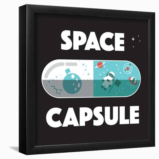 Space Capsule-IFLScience-Framed Poster