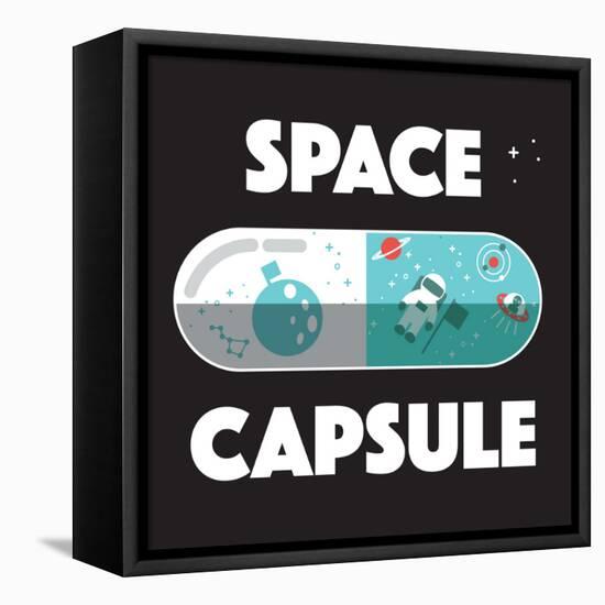 Space Capsule-IFLScience-Framed Stretched Canvas