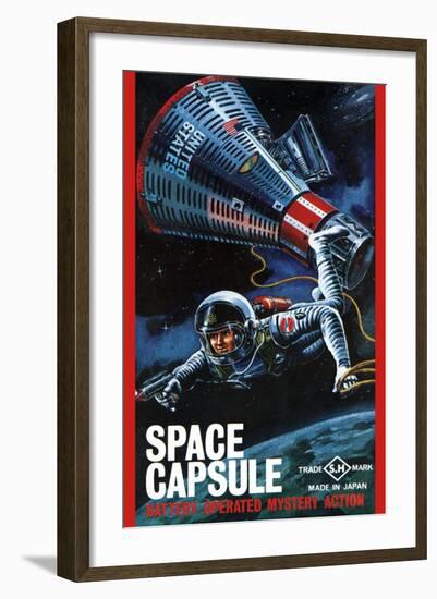 Space Capsule-null-Framed Art Print