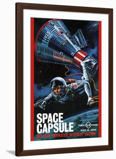 Space Capsule-null-Framed Art Print