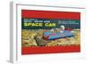 Space Car-null-Framed Art Print