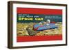 Space Car-null-Framed Art Print