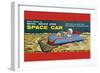 Space Car-null-Framed Art Print