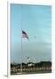 Space Center Lowering Flag-D. Dunaway-Framed Premium Photographic Print