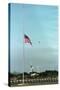 Space Center Lowering Flag-D. Dunaway-Stretched Canvas