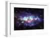 Space Clouds-Twin design-Framed Photographic Print