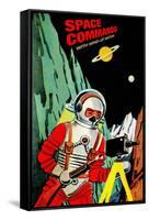 Space Commando-null-Framed Stretched Canvas