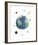 Space Cosmos-Archie Stone-Framed Giclee Print