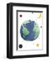 Space Cosmos-Archie Stone-Framed Art Print