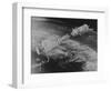 Space Craft Docking Drawing-null-Framed Giclee Print