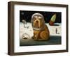 Space Crash-Leah Saulnier-Framed Giclee Print