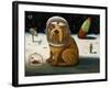 Space Crash-Leah Saulnier-Framed Giclee Print